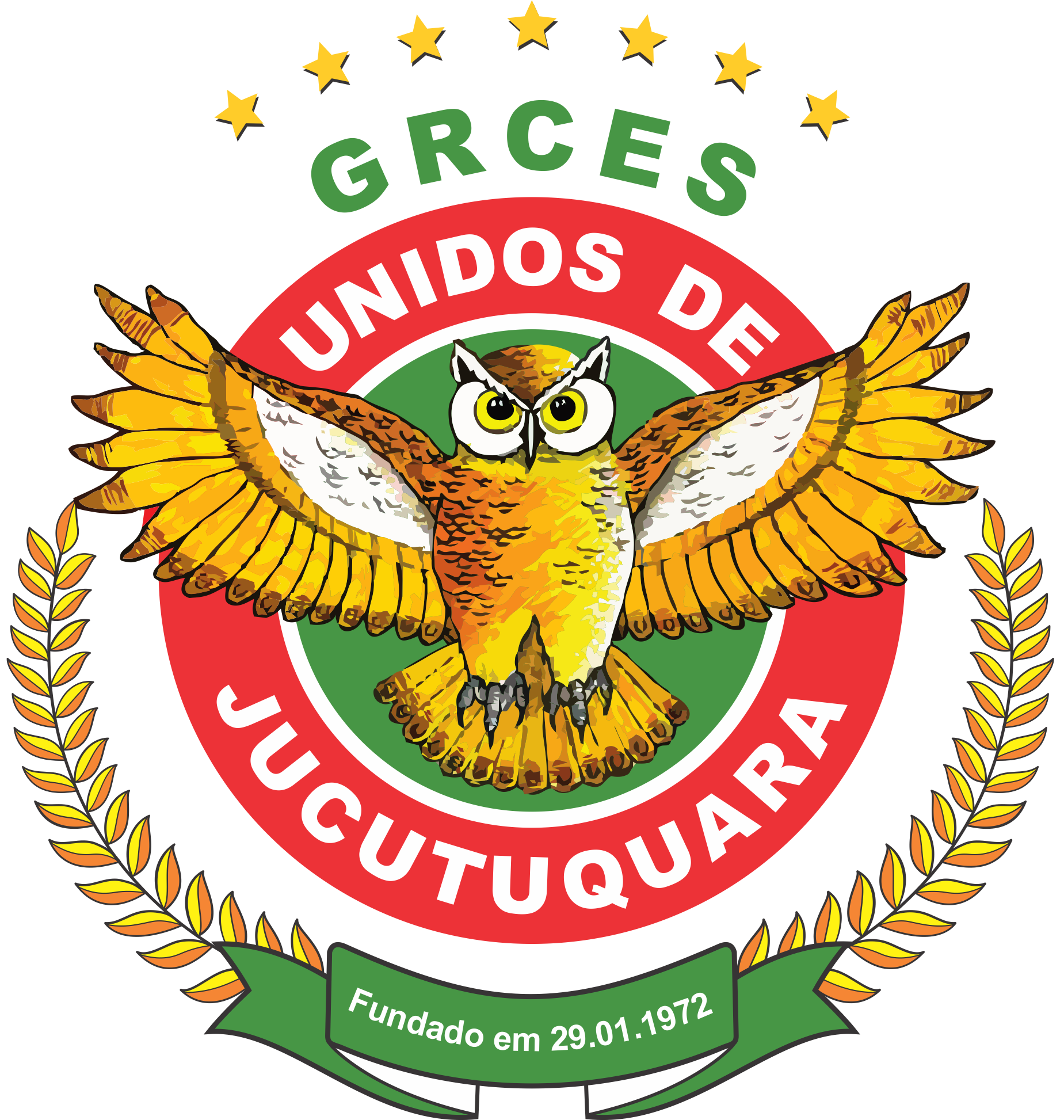Brasão do GRCES Unidos de Jucutuquara