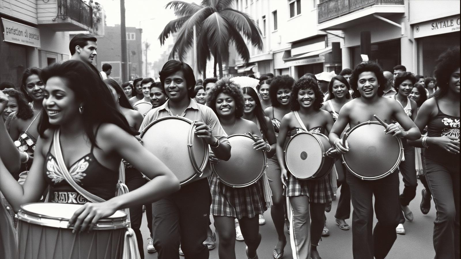 Desfile histórico da Unidos de Jucutuquara